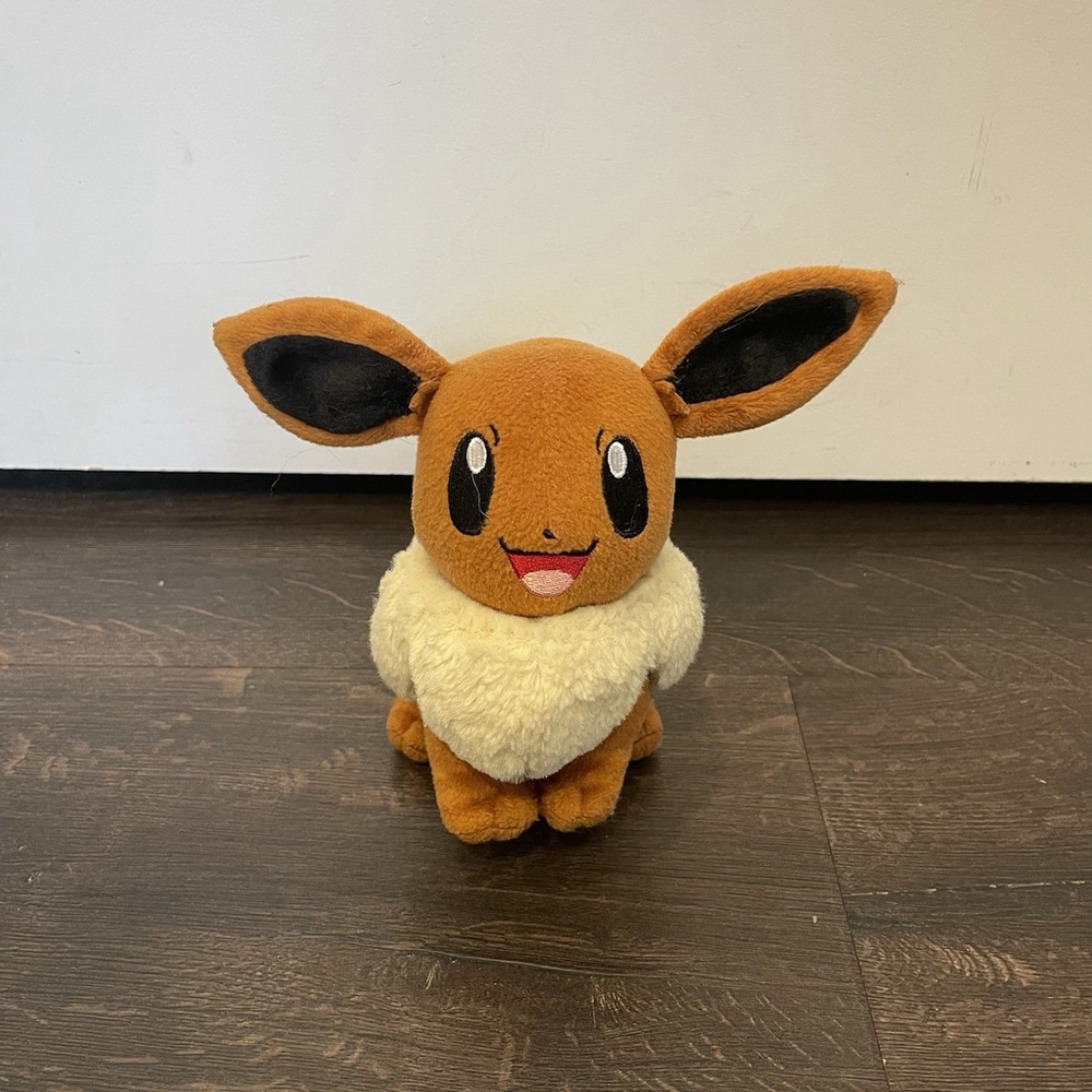 Pokémon Plush Eevee Tomy Pokemon Stuffed Toy 2016- 6" Anime & Manga